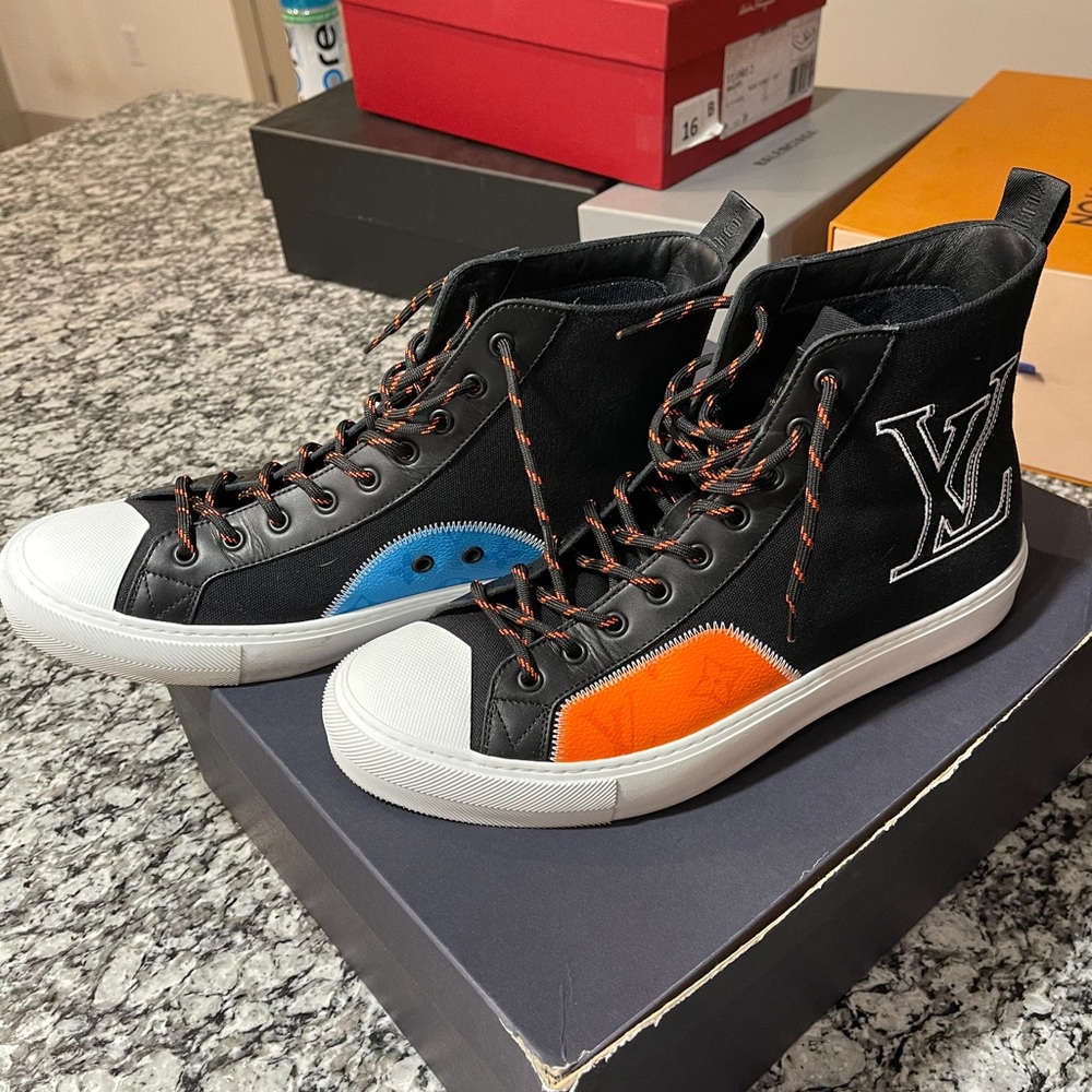Louis Vuitton tattoo sneaker